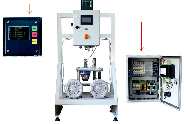 ANESTHETIC GAS SCAVENGING SYSTEM PLANT