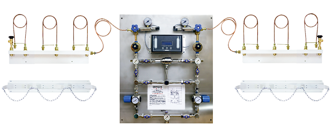 FULL AUTOMATIC PLANT O₂ / N₂O / CO₂ / He / Ar 150m h